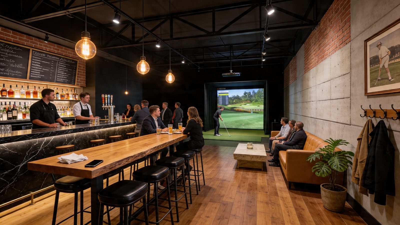 Bar and restaurant venue